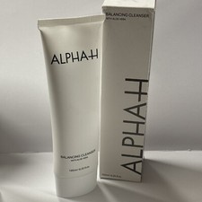 Image of Alpha-H Balancing Cleanser With Aloe Vera 185ml New & Boxed, Tube is Sealed.