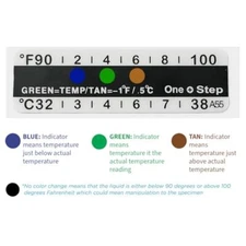 Urine Temperature Test Strips 25 X Stick On Adhesive Thermometer Strips For Urin