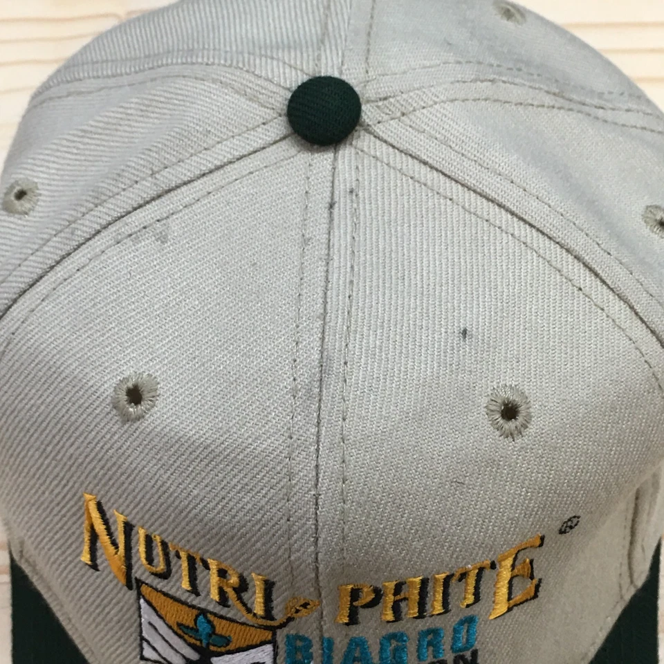 Gorra de béisbol Nutri Phite Biagro OTTO para hombre beige OS ala curva logotipo bordado Foto 4 de 4