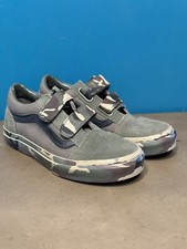 Vans Camo Green Military Size 2 Kids Shoes