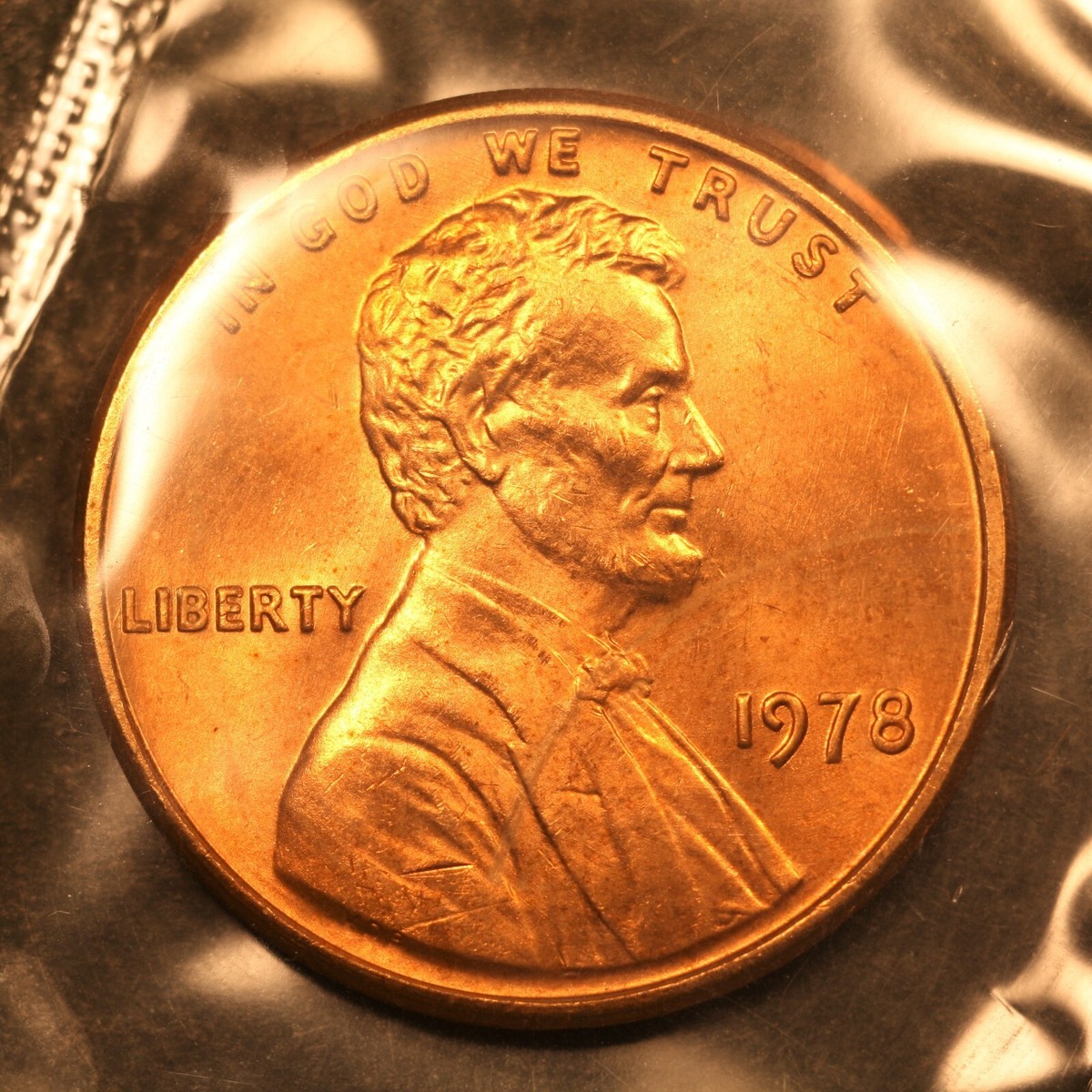 1978-P LINCOLN CENT 1c Coin 'GEM RED BU' 'Still in Original Mint