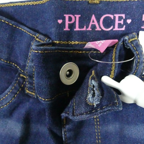 The Childrens Place Pants Girls 10 Blue Jeggings Jeans Legging Stretch - Picture 13 of 18