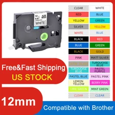 Compatible with Brother TZ TZE 231 P-touch PT-300B Laminated Label Tape 12mm×8m
