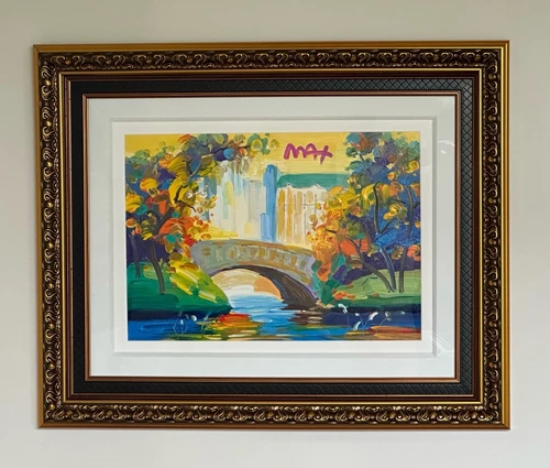 Peter Max "Central Park" Painting **READ**