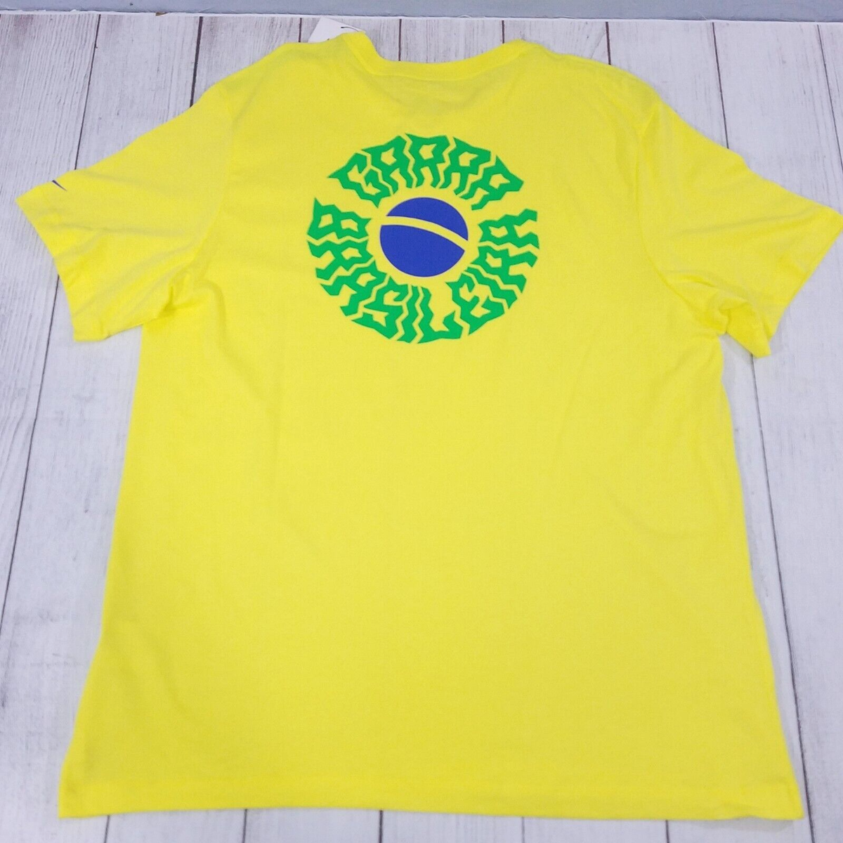 Nike Voice Brazil Soccer T-Shirt Mens Size XL - DH7662-740