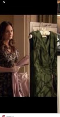 Bensoni Green Dress aso Blair Closet gossip girl | eBay