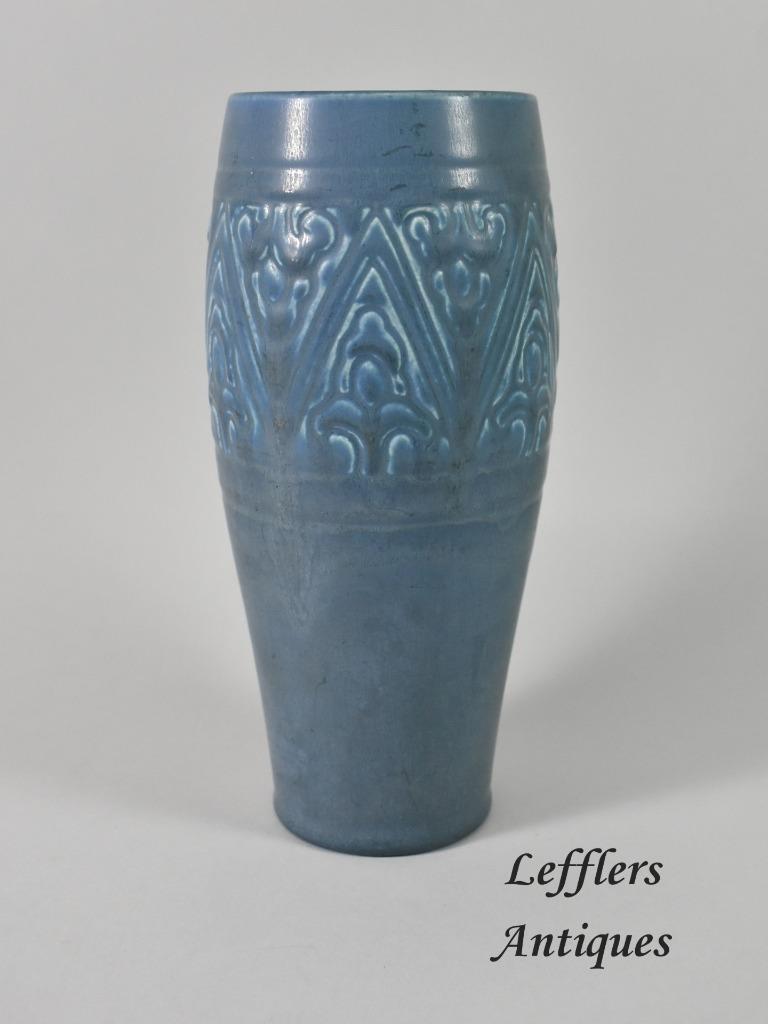 Rookwood Pottery Arts & Crafts Matte Blue Glaze Vase | eBay