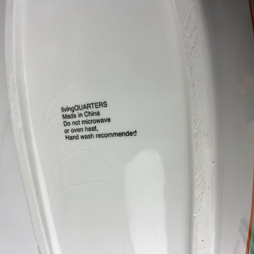 Living Quarters Ceramic Chip/Dip Dish Motor Boat Retro 60s Beach House Sun Rare - Picture 11 of 15