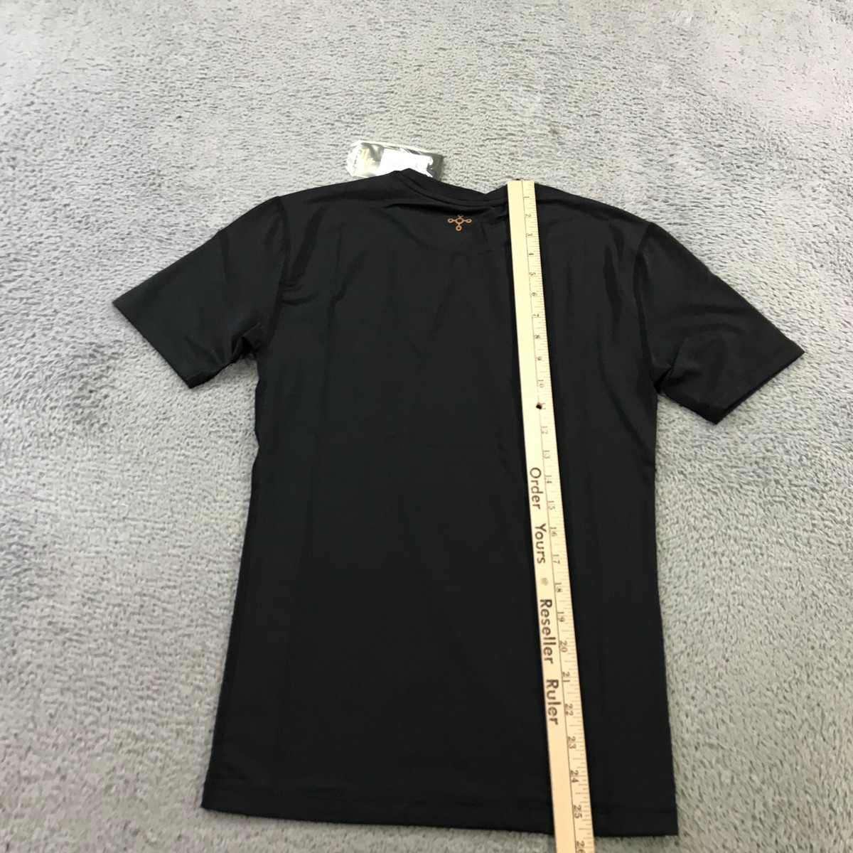 Tommie Copper Shirt Mens Small Core Short Sleeve Crew Black