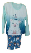 Girls New size XS 4/5 Sleep Pajama Set 2 piece Bear
