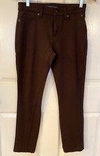 Great Tommy Hilfiger Womens Brown Dress Pants Size 8 Stretch