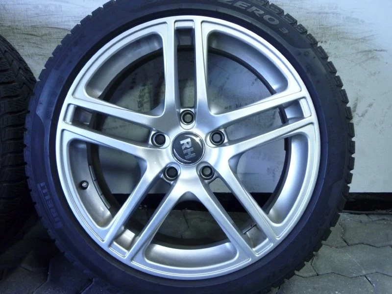 WINTERREIFEN ALUFELGEN RH BE BMW 3er F30 F31 4er F32 F33 225/45 R18 PIRELLI 7mm - Bild 4 von 4