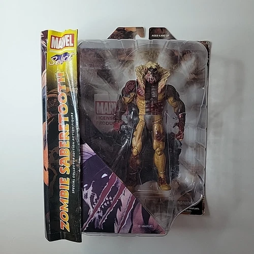 Diamond Select Marvel Comics ZOMBIE SABERTOOTH Sealed Box