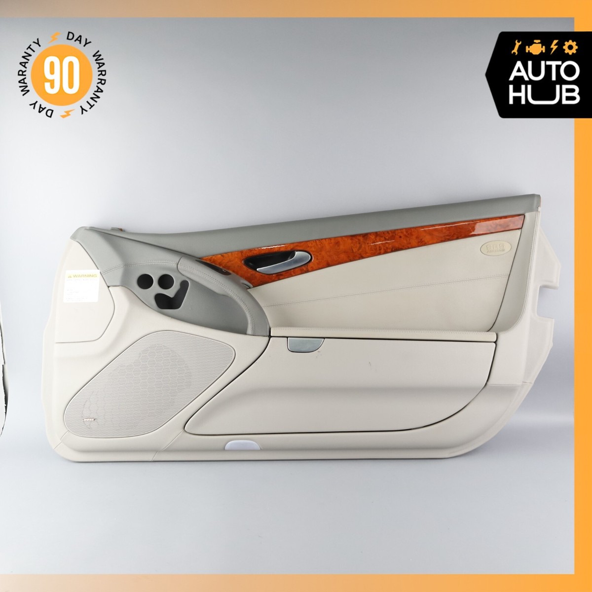 03-06 Mercedes R230 SL500 SL55 AMG Right Side Interior Door Panel