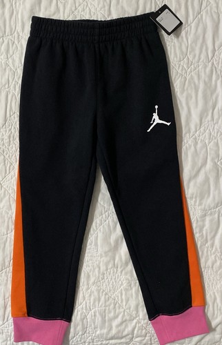 Child Jordan Air Fleece Jogger Pant, Medium (6) 5-6 yrs., Jumpman