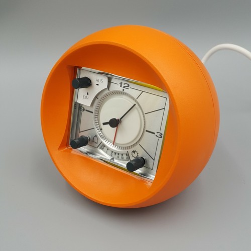 ⏲ Original Rombach COMBI CLOCK Ro 100 Kugel Uhr Wecker ⏲ Retro Vintage Kugeluhr - Picture 12 of 29