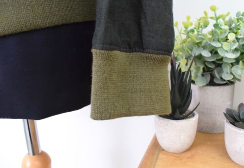 New RICHARD JAMES Forest Green Linen Bomber Jacket Size 38R/48R Medium Blouson - Picture 7 of 19