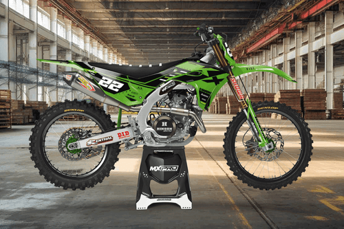 Se adapta a Kawasaki KX450F (2024-2025) y KX250F (2025) kit gráfico calcomanías kxf kx - Imagen 1 de 6