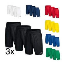 JAKO Herren Sporthose Manchester 2.0 im 3er Set Fußball S M L XL XXL 3XL Paket
