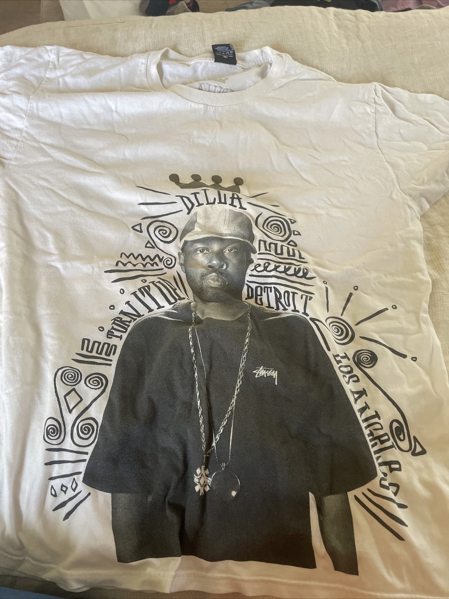 anytee レザーyoke stussy vintege GDC deluxe Stussy X J Dilla T Shirt Large Never Worn | eBay