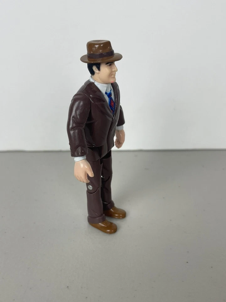 Figura de acción de colección LJN Who Framed Roger Rabbit Animates Eddie Valiant 4" 1987 Foto 3 de 4