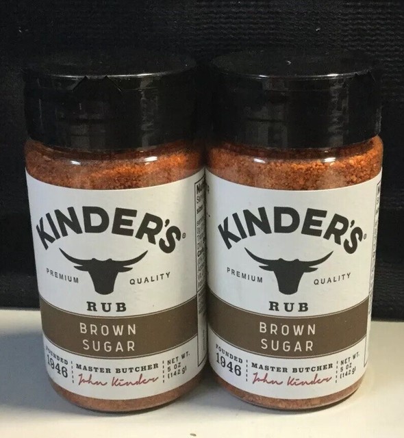 2 Pack Kinder’s Brown Sugar BBQ Rub 5 oz Each (R) eBay