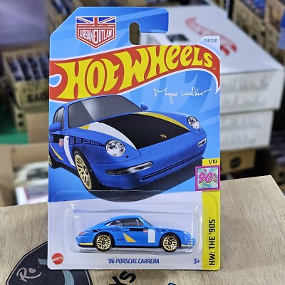 HOT WHEELS '96 PORSCHE CARRERA BLUE 2024 Series HW THE 90'S | eBay