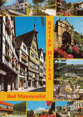 Alte Postkarte - Kneipp Heilbad Bad Münstereifel