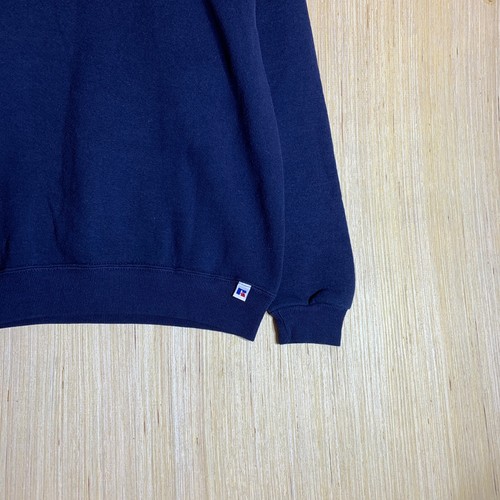 Vintage Russell Athletic Sweater Youth Large Blue Short Sleeve Boy's Pullover 90 - Picture 5 of 14