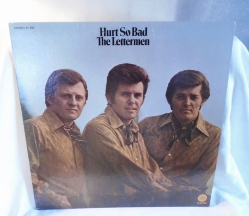 The Lettermen Hurt So Bad 1969 LP Record Album 100% Tested Ex / Ex *