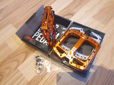 Deity Signature TMAC Flat Pedal orange NEU in OVP (Specialized Dirt XC DH AM)