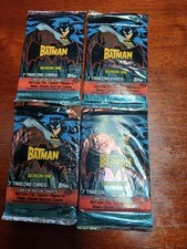 Batman Sezon 1 Nieotwarte pakiety kart Topps DC Comics