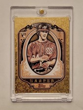 Bryce Harper 2012 Topps Gold Rush Wrapper Redemption Rookie Card! SSP!! RC!!!!!. rookie card picture