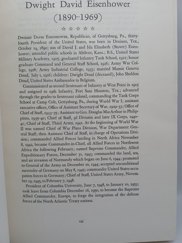 Dwight D. Eisenhower Memorial Tributes Delivered In Congress Hardcover - Picture 5 of 7