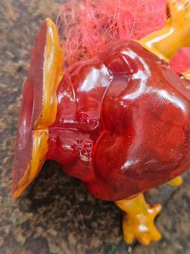 1987 Kenner The Real Ghostbusters Fright Features Janine's Tickler Ghost Figure - Picture 9 of 13