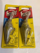 2 New BERKLEY FRENZY Discontinued JAY YELAS 2.75" FD7-M CRANKBAITS Clear Ayu