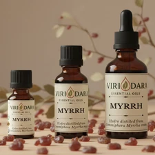 Organic Myrrh Essential Oil – 100% Pure & Natural – Free Shipping