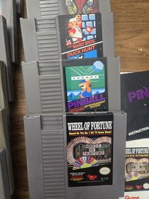 Nintendo Entertainment System NES Console with Controller & 10 Game Cartridges