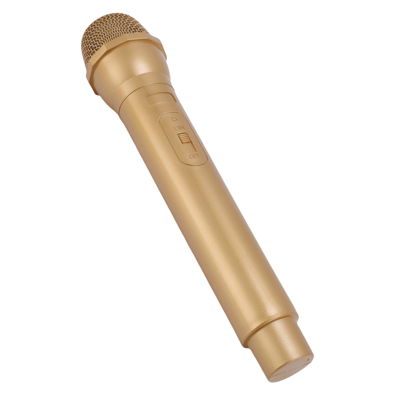 Simulated Microphone ABS Lightweight Realistic Handheld Mic Prop For Speech