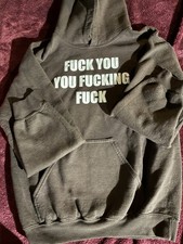 Brązowa bluza rozmiar Small „F*** You Fu****g Fu**”