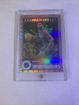 Panini 2023-24 NBA Hoops Anthony Edwards Hoops Tribute Red /75