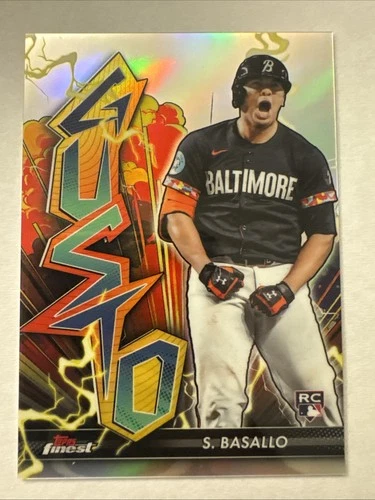 2026 Topps Finest Samuel Basallo Base (RAW)