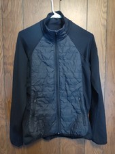 MERRELL Select Wick Running Jacket Women  s Sz M Black Thinsulate Zip Up Quilted