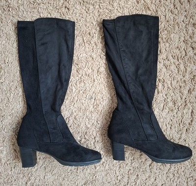 Marco Tozzi Damen Stiefel Schwarz 41 gefüttert Neu