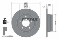 2 X Bremsscheibe Textar 92055703 FüR BMW 3Er 3Er Coupe