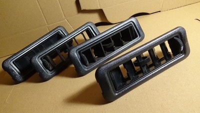 4x VW T3 Bus Multivan Luftausströmer  255819951A Schwarz