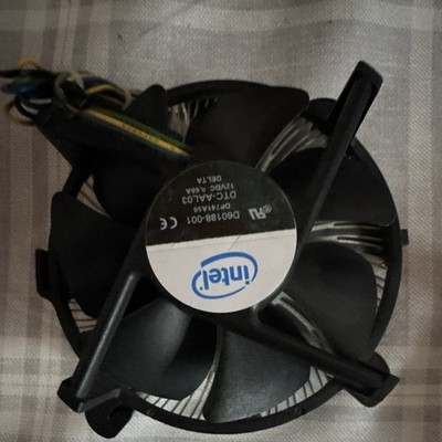 Intel CPU-Lüfter mit Kühlkörper LGA775 4-Pin D60188-001/DTC-AAL03 80mm