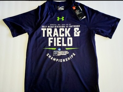 Mens Under Armour 2017 NCAA Division 3 Track And Field Championship T-Shirt NWT 