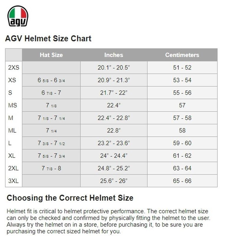 AGV K1S Full Face Street Motorcycle Riding Helmet - Pick Size
