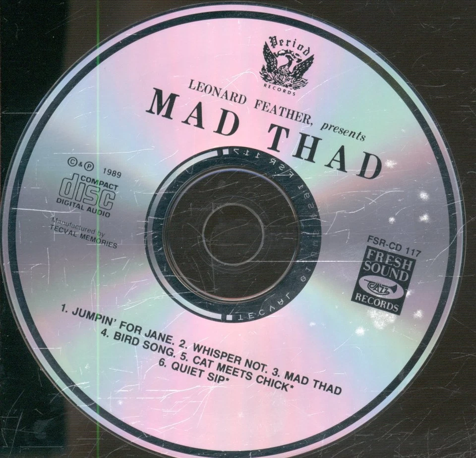 Thad Jones Mad Thad CD Spanien Fresh Sound 1989 Neuauflage CD FSRCD117 - Bild 3 von 3